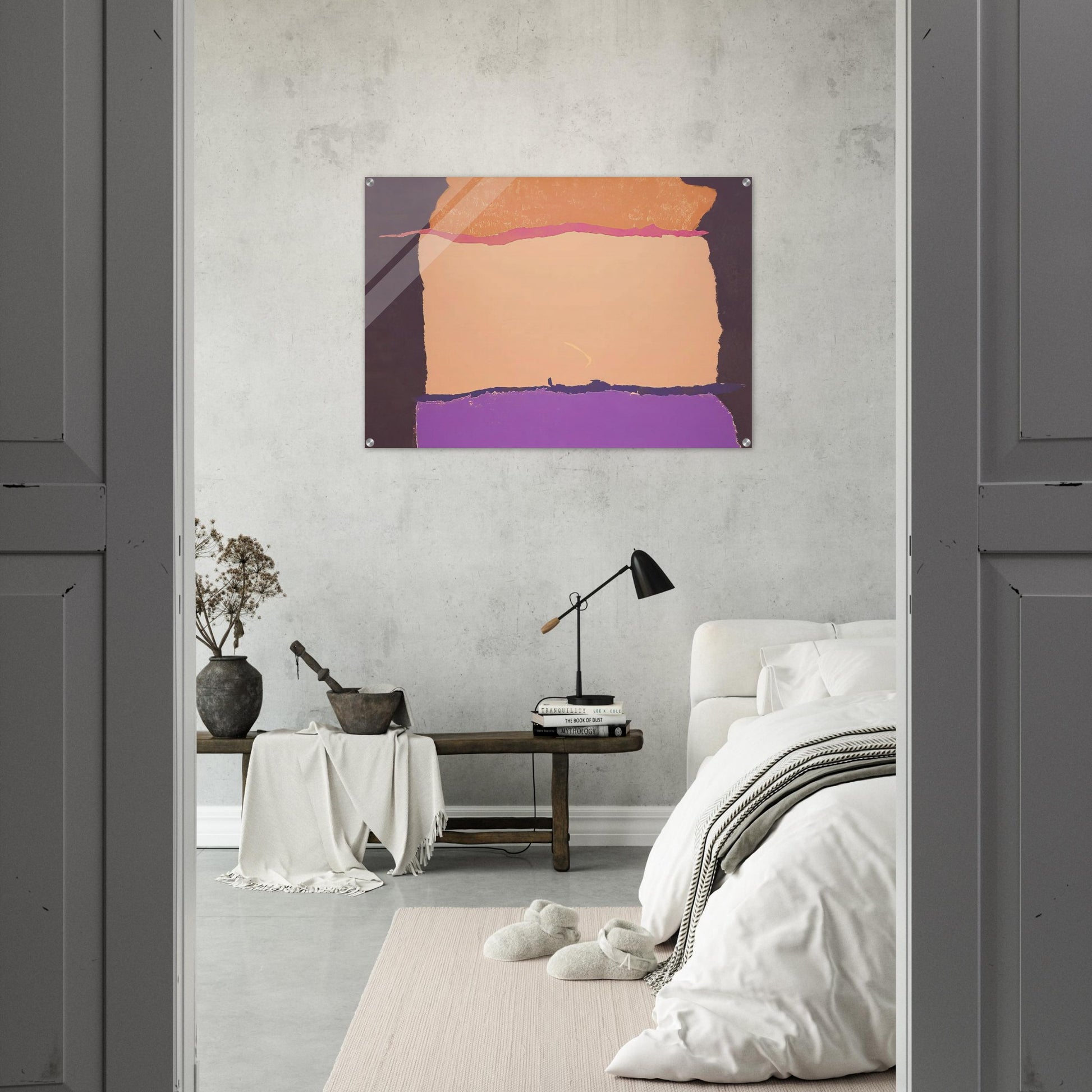 Infinity Field - 1980 - Theodoros Stamos Acrylic Print - 70x100 cm / 28x40″ inches | Theodoros Stamos Wall Art | Theodoros Stamos Prints