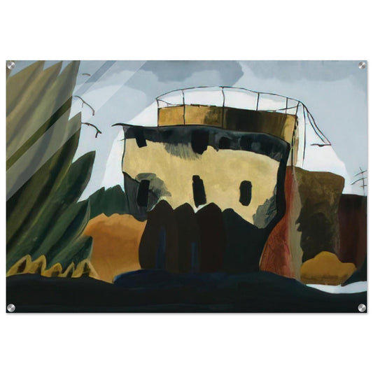 Tanks - 1938 - Arthur Dove Acrylic Print - 70x100 cm / 28x40″ inches | Arthur Dove Wall Art | Arthur Dove Prints