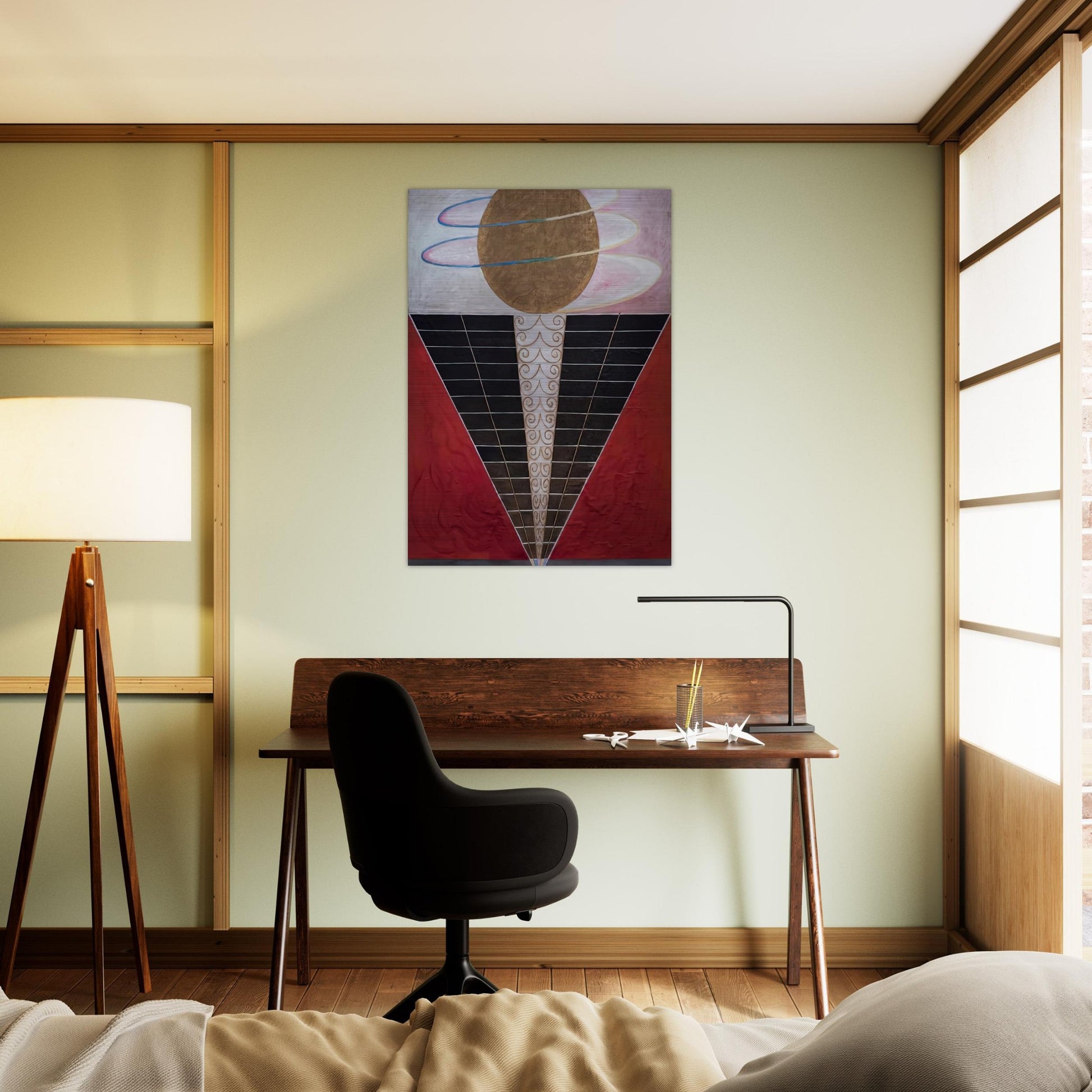 ALTARPIECE NO 2 1915 - Hilma af Klint Brushed Aluminum Print - 70x100 cm / 28x40 inches | Hilma af Klint Aluminum Print | Hilma af Klint Prints