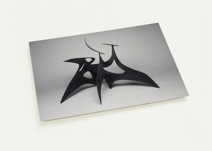 MUCH PIERCED 1947 By Alexander Calder Pack of 10 Post Cards | Alexander Calder Post Cards | A6 (10.5 x 14.8 cm) - 4.1 x 5.8 inches