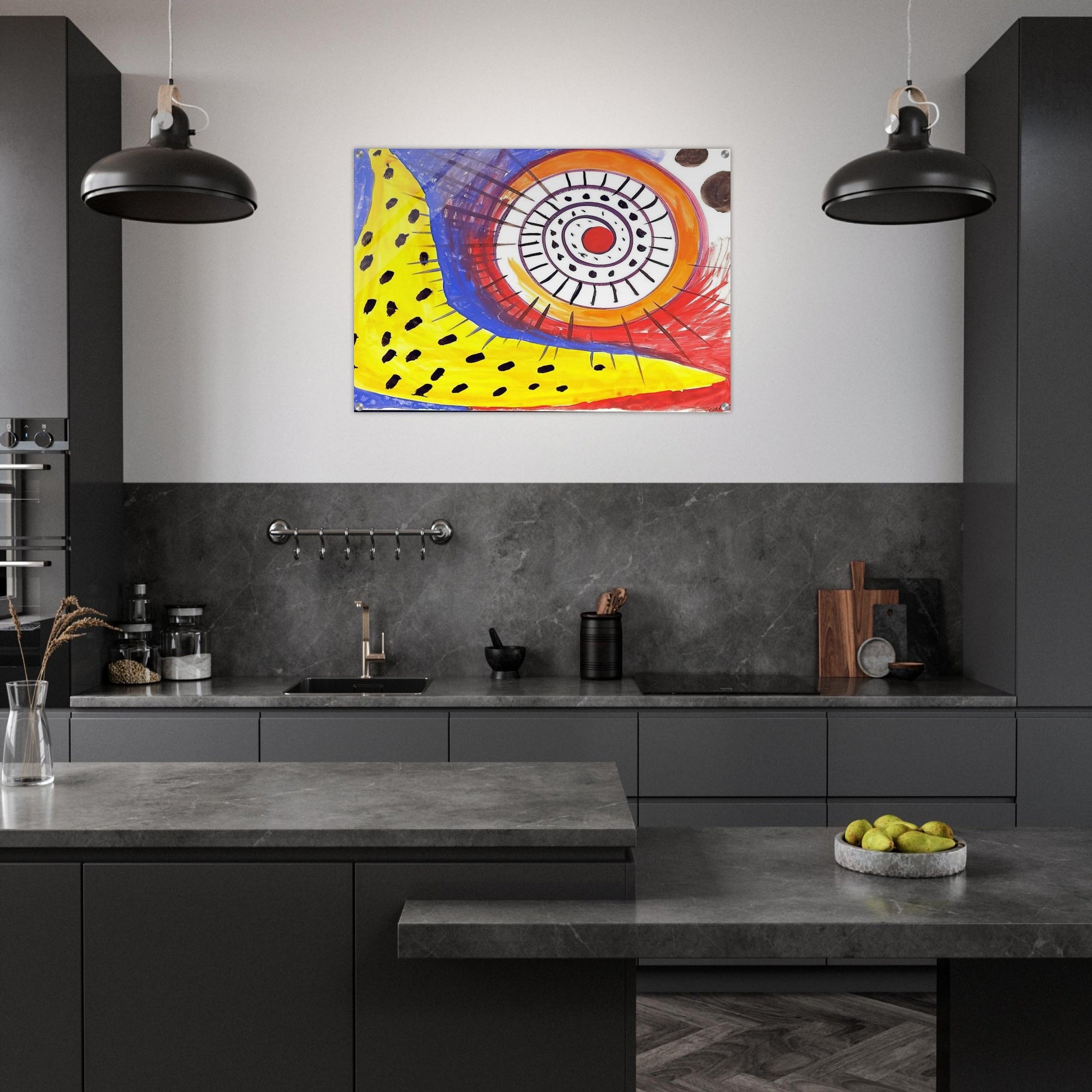 SPIRAL COMPOSITION 1970 - Alexander Calder Acrylic Print - 70x100 cm / 28x40″ inches | Alexander Calder Wall Art | Alexander Calder Prints