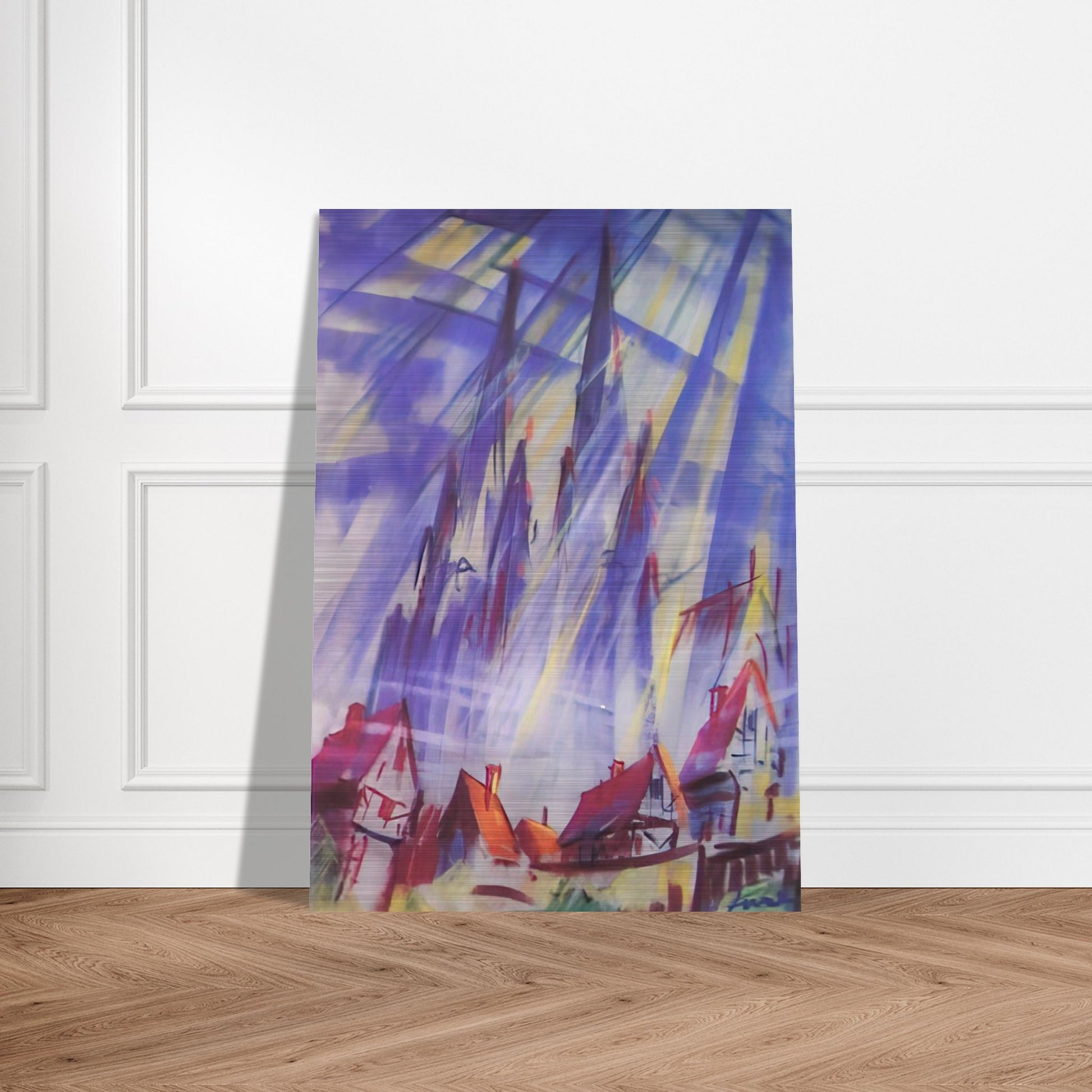 Untitled - 1964 - Konrad Zuse Brushed Aluminum Print - 70x100 cm / 28x40 inches | Konrad Zuse Aluminum Print | Konrad Zuse Prints