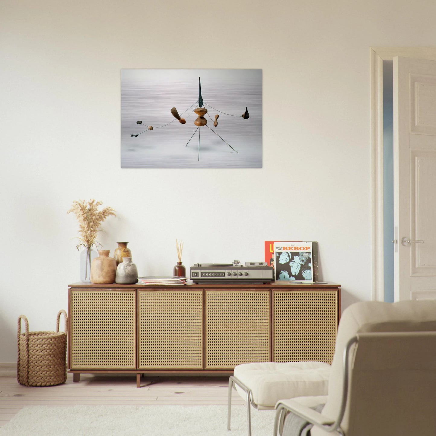 CONSTELLATION 1942 - Alexander Calder Brushed Aluminum Print - 70x100 cm / 28x40 inches | Alexander Calder Aluminum Print | Alexander Calder Prints