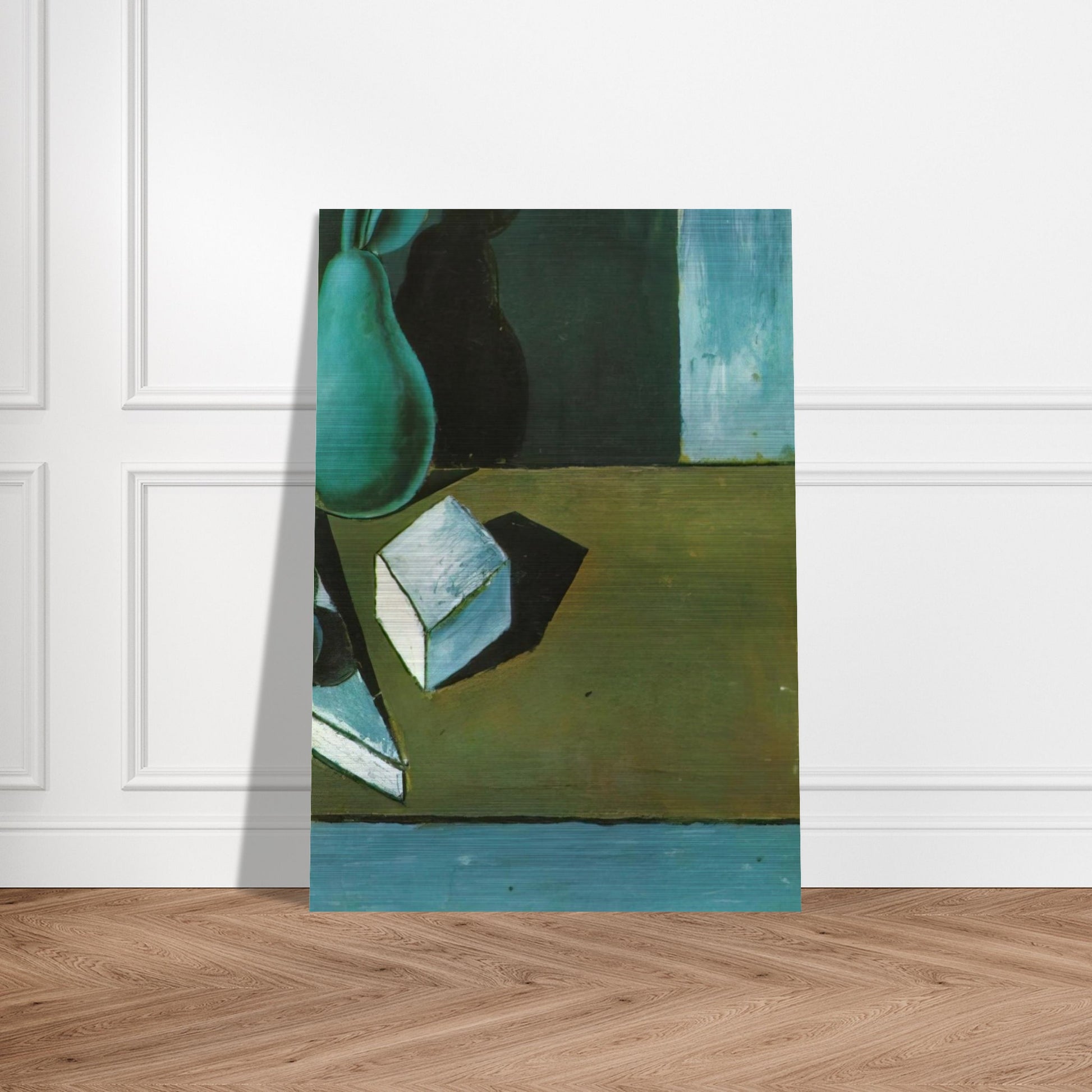 STILL LIFE 5 - Salvador Dali Brushed Aluminum Print - 70x100 cm / 28x40 inches | Salvador Dali Aluminum Print | Salvador Dali Prints