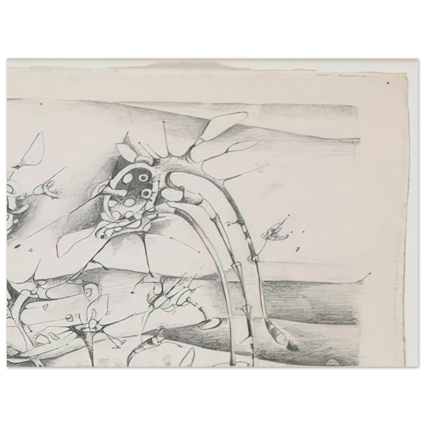 Lee Bontecou - UNTITLED 1997  75x100 cm / 30x40inches Fine Art Poster