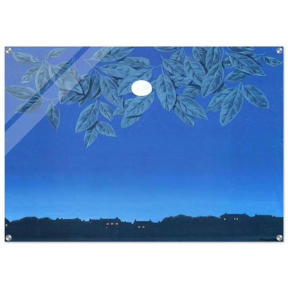 THE BLANK PAGE 1967 - Rene Magritte Acrylic Print - 70x100 cm / 28x40″ inches