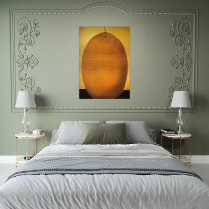 ORANGE - Fernando Botero Brushed Aluminum Print - 70x100 cm / 28x40 inches | Fernando Botero Aluminum Print | Fernando Botero Prints