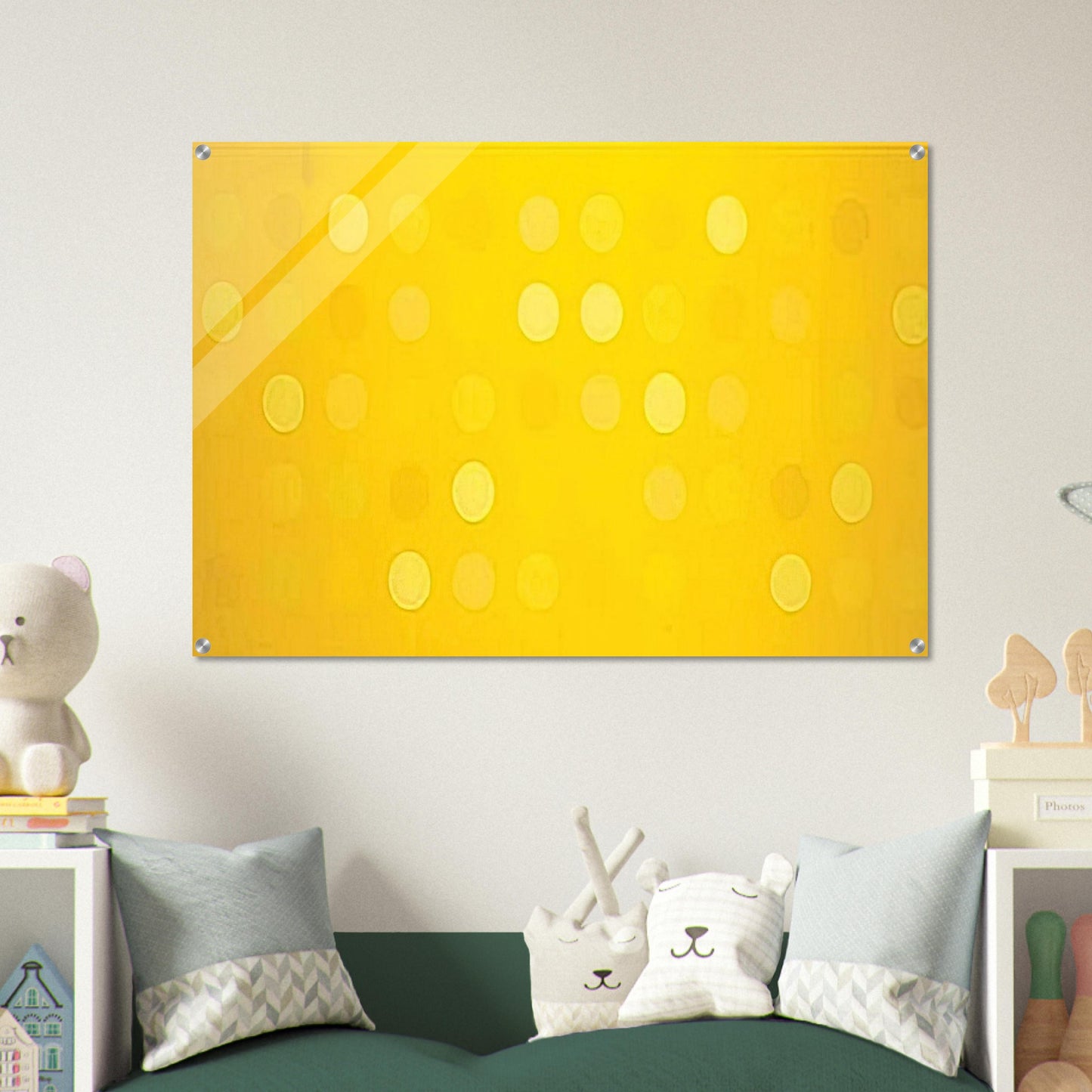 Grid Twenty-Eight - 1970 - Thomas Downing Acrylic Print - 70x100 cm / 28x40″ inches