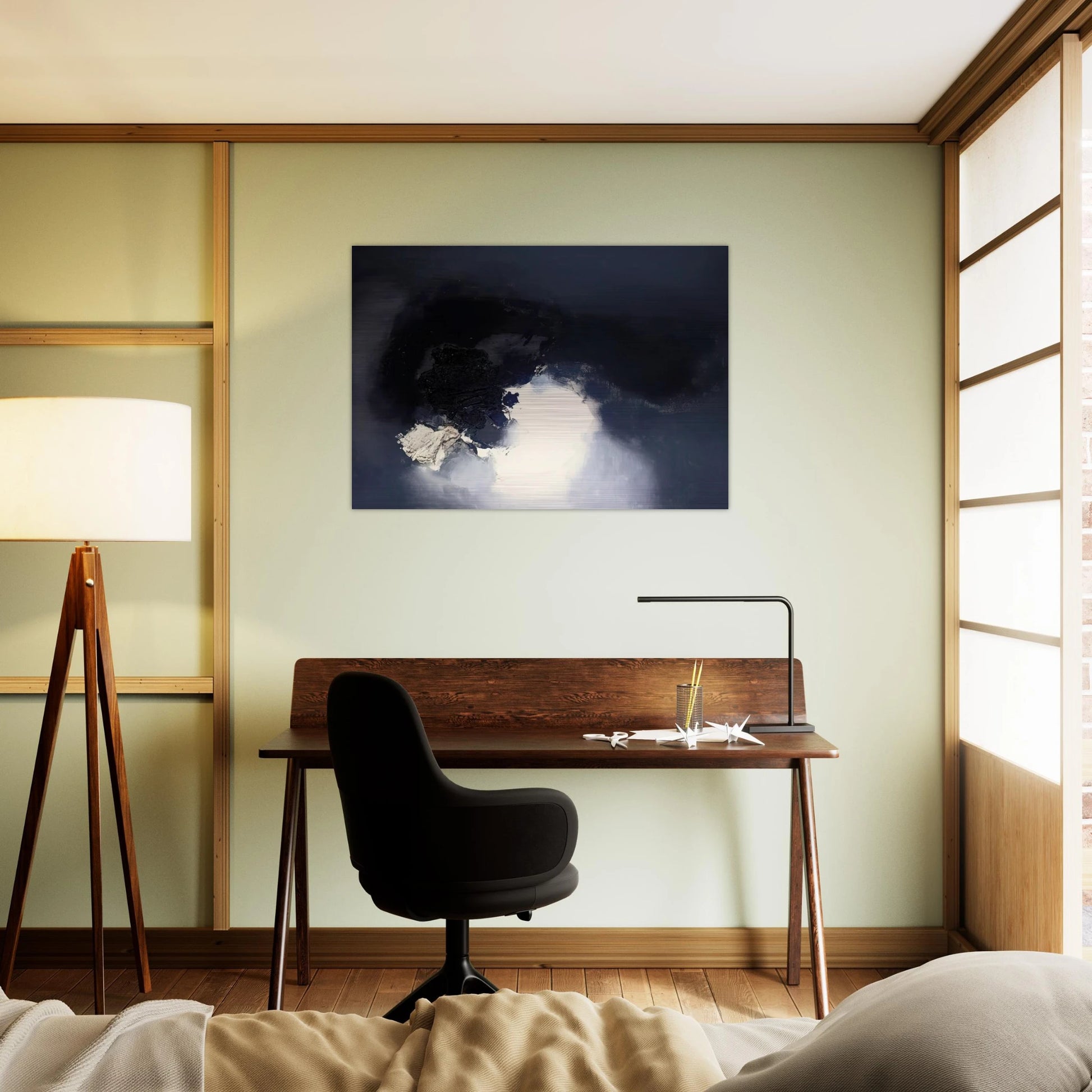 PAINTING 139 - Luis Feito Brushed Aluminum Print - 70x100 cm / 28x40 inches | Luis Feito Aluminum Print | Luis Feito Prints
