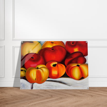 Apple Family II - Georgia O'Keeffe Acrylic Print - 70x100 cm / 28x40″ inches | Georgia O'Keeffe Wall Art | Georgia O'Keeffe Prints