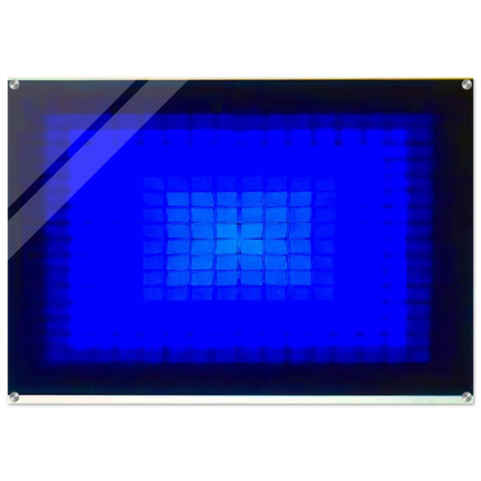 Quasar - 1966 - Victor Vasarely Acrylic Print - 70x100 cm / 28x40″ inches