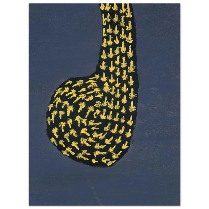 Forrest Bess - Here is a Sign - 1970  75x100 cm / 30x40inches Fine Art Poster