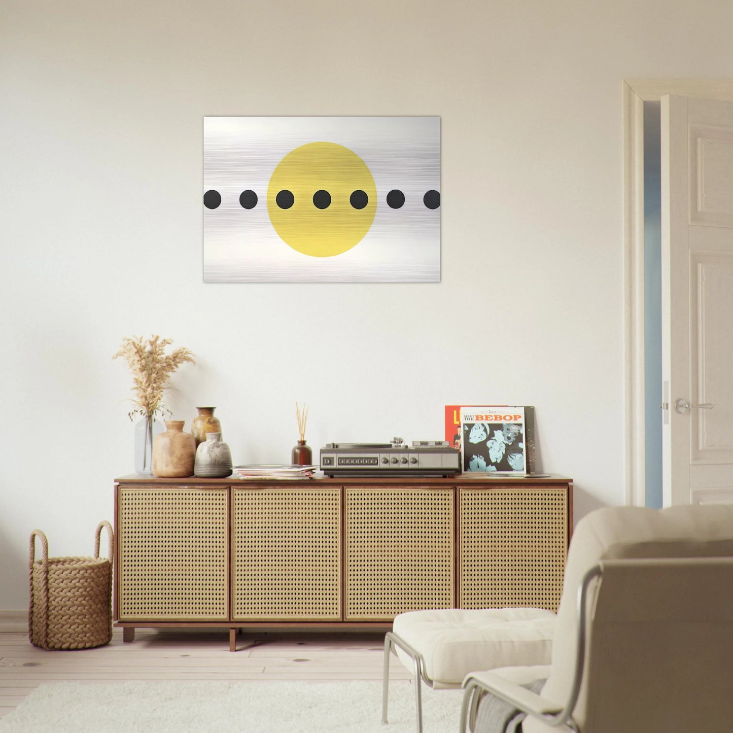 Time - 1952 - Alexander Liberman Brushed Aluminum Print - 70x100 cm / 28x40 inches | Alexander Liberman Aluminum Print | Alexander Liberman Prints
