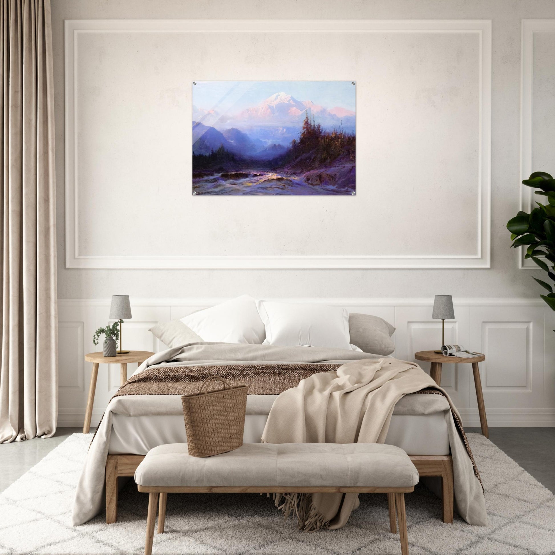 Mount McKinley - 1925 - Sydney Laurence Acrylic Print - 70x100 cm / 28x40″ inches