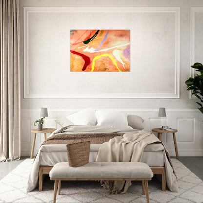 Sarah Rose - 1969 - Ronnie Landfield Acrylic Print - 70x100 cm / 28x40″ inches