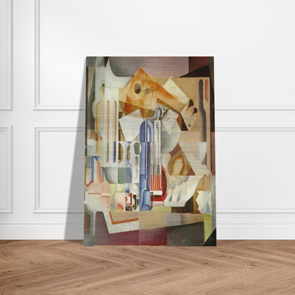 CRYSTALLINE STILL LIFE - Salvador Dali Brushed Aluminum Print - 70x100 cm / 28x40 inches | Salvador Dali Aluminum Print | Salvador Dali Prints