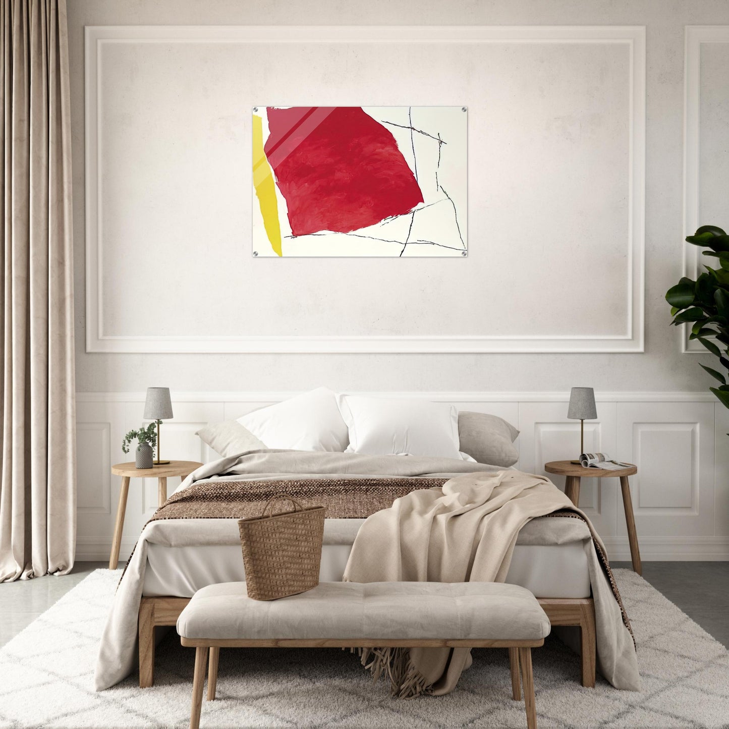 Untitled - 1979 - Ray Parker Acrylic Print - 70x100 cm / 28x40″ inches