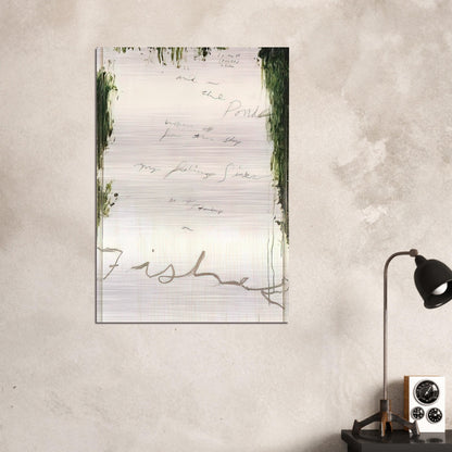 Untitled Part I - Cy Twombly Brushed Aluminum Print - 70x100 cm / 28x40 inches | Cy Twombly Aluminum Print | Cy Twombly Prints