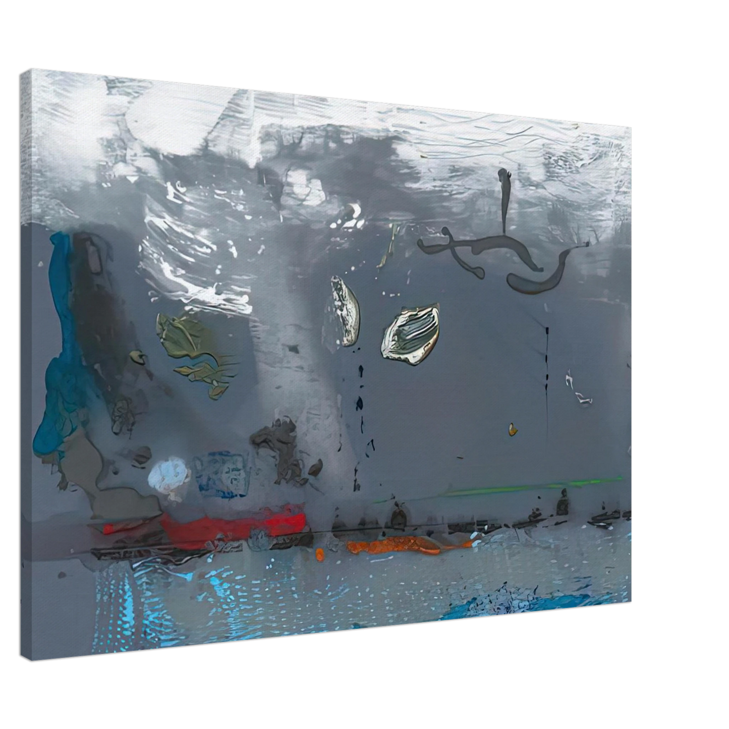 Helen Frankenthaler - Vespers, 1992- Wall Art - 21x29.7 cm / 8x12" - Premium Wooden Framed Poster With Fine Art Paper-canvas - Black frame