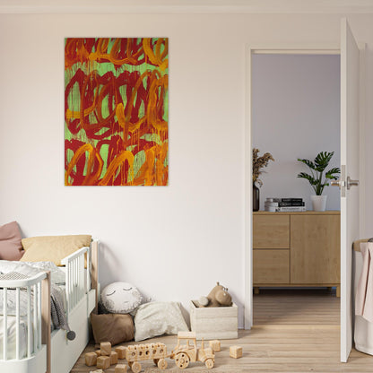Camino Real  II  - Cy Twombly Brushed Aluminum Print - 70x100 cm / 28x40 inches | Cy Twombly Aluminum Print | Cy Twombly Prints