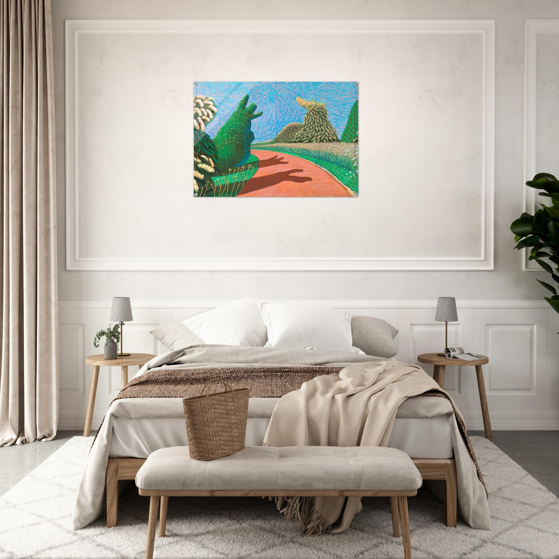 David Hockney - David Hockney Acrylic Print - 70x100 cm / 28x40″ inches | David Hockney Art | Artwork by David Hockney