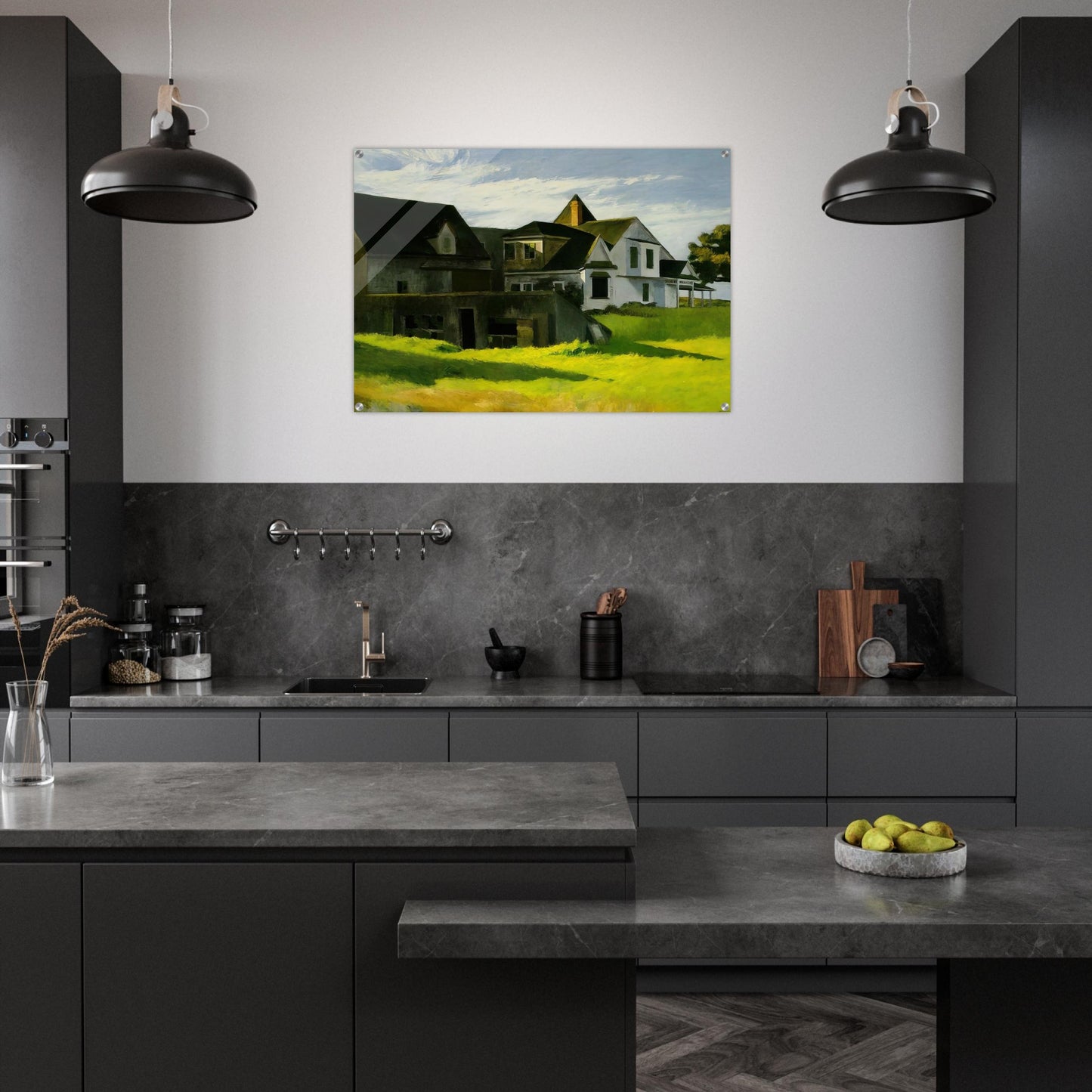 Cape Cod Afternoon - Edward Hopper Acrylic Print - 70x100 cm / 28x40″ inches