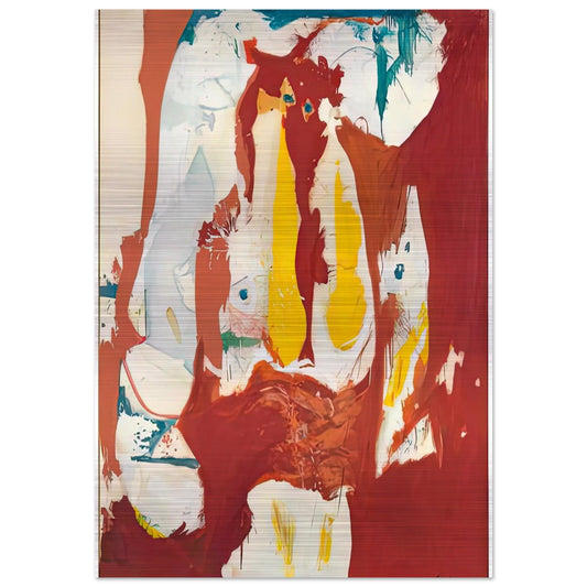 The Red Sea, 1959- - Helen Frankenthaler Brushed Aluminum Print - 70x100 cm / 28x40 inches | Helen Frankenthaler Aluminum Print | Helen Frankenthaler Prints