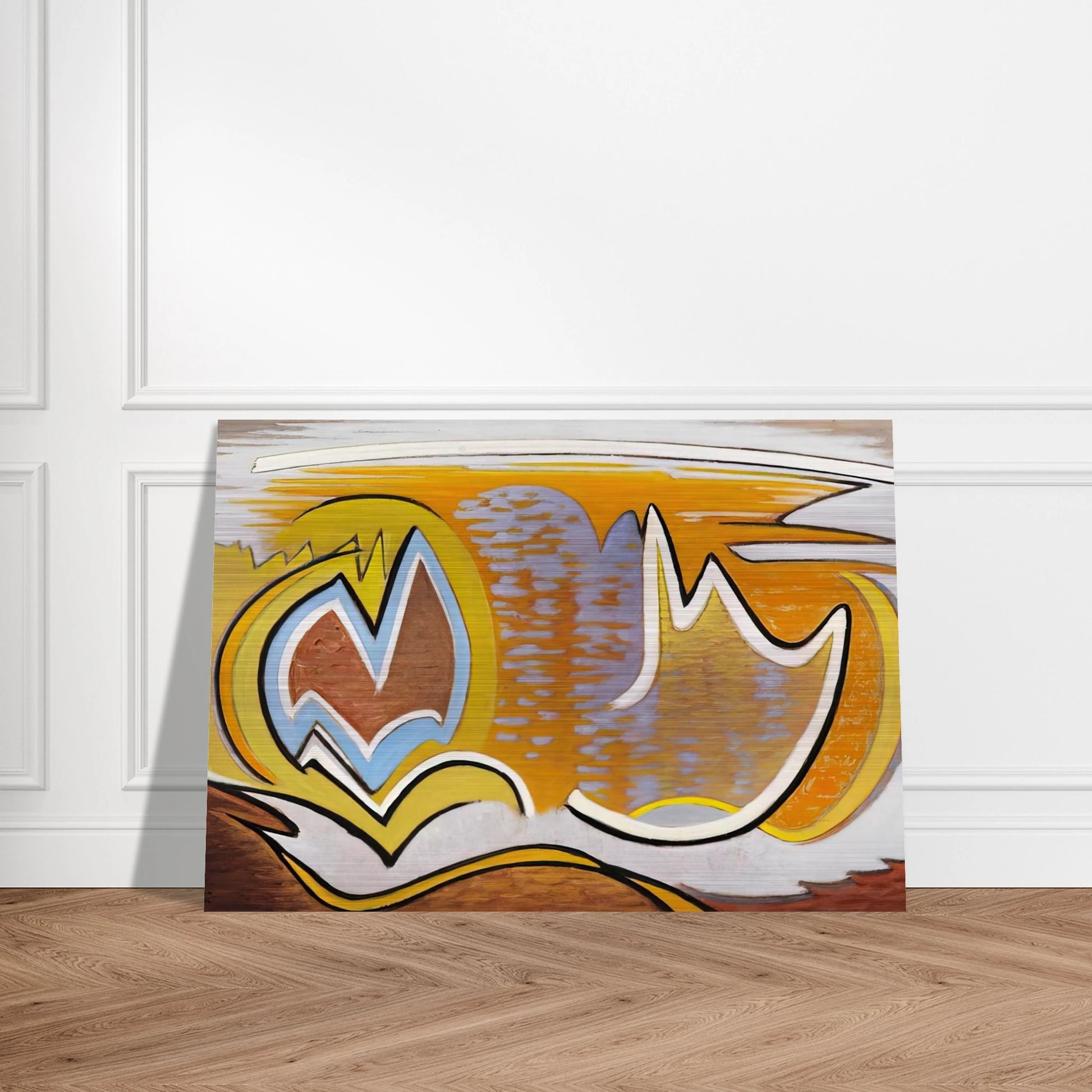 Abstract - Abstract Art - Lawren Harris Brushed Aluminum Print - 70x100 cm / 28x40 inches | Lawren Harris Aluminum Print | Lawren Harris Prints