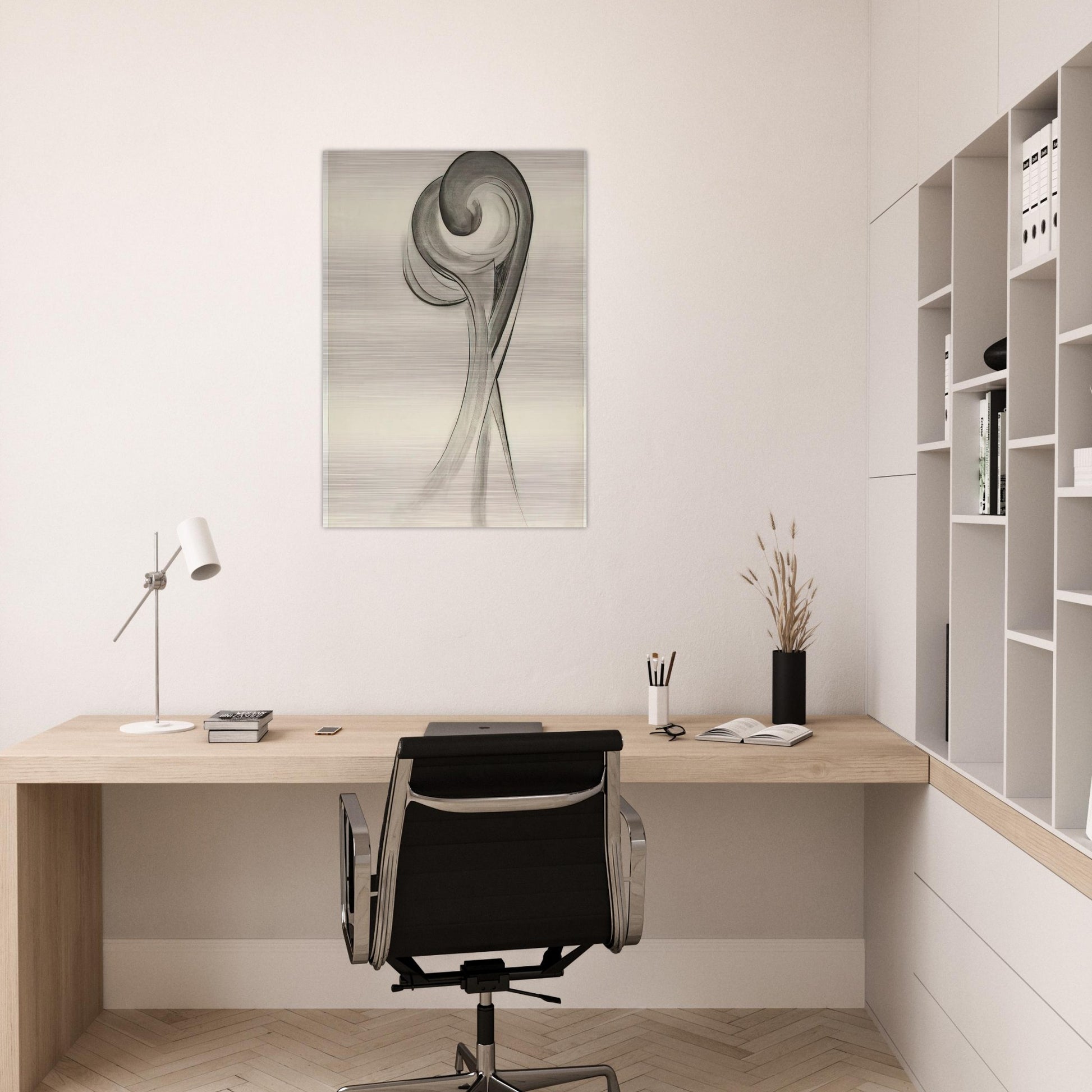 Drawing XII - Georgia O'Keeffe Brushed Aluminum Print - 70x100 cm / 28x40 inches | Georgia O'Keeffe Aluminum Print | Georgia O'Keeffe Prints