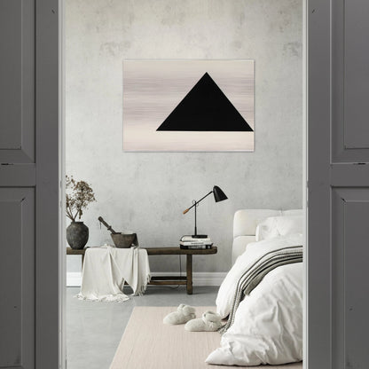 Triangle Form - Ellsworth Kelly Brushed Aluminum Print - 70x100 cm / 28x40 inches | Ellsworth Kelly Aluminum Print | Ellsworth Kelly Prints
