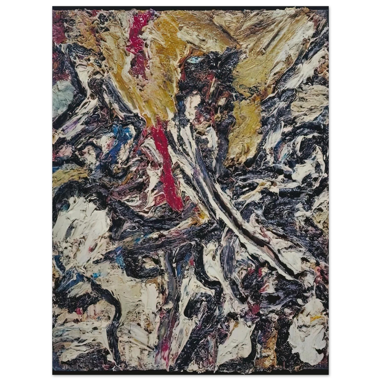 Frank Auerbach - STUDY AFTER TITIAN II  75x100 cm / 30x40inches Fine Art Poster