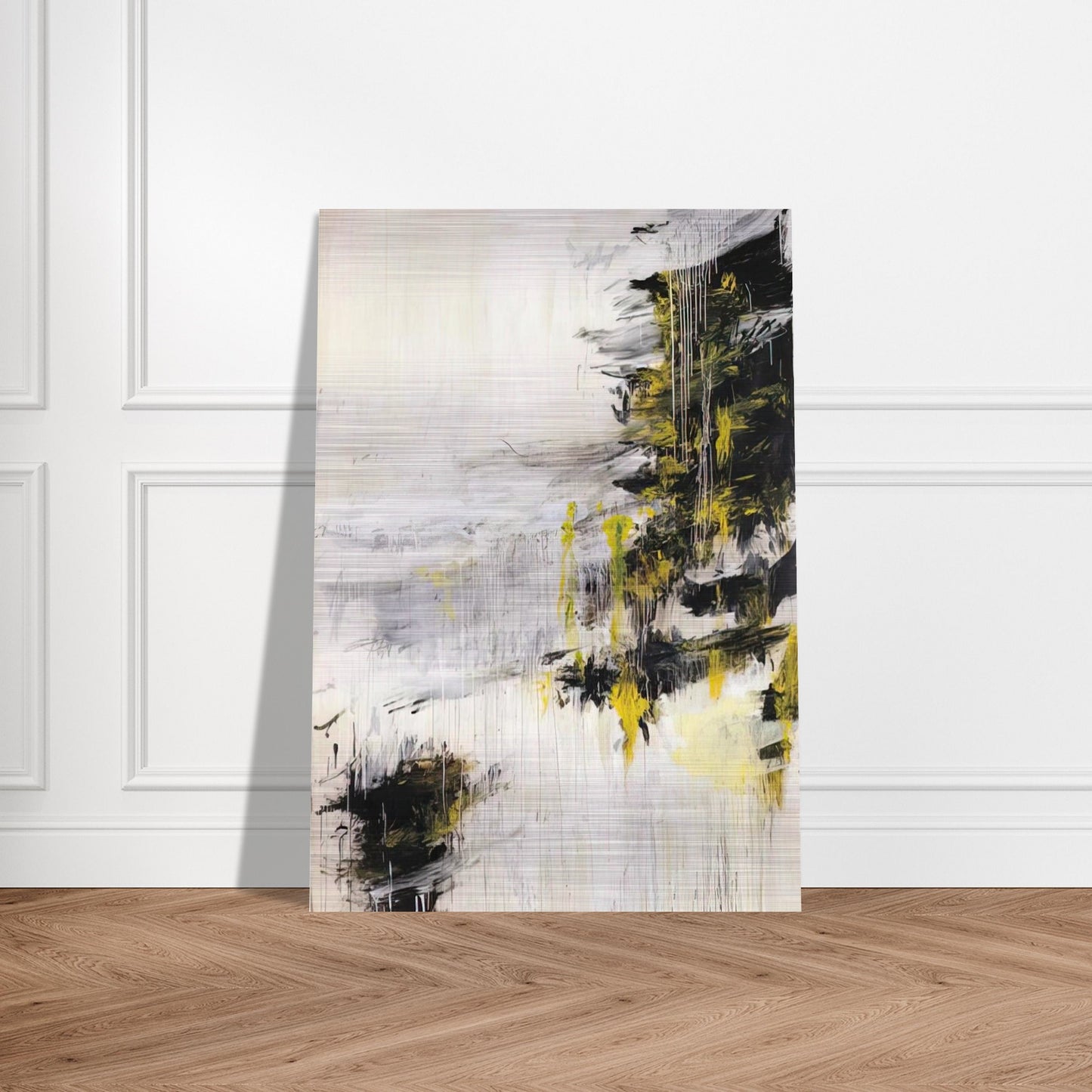 Quattro Stagioni II. Inverno - Cy Twombly Brushed Aluminum Print - 70x100 cm / 28x40 inches | Cy Twombly Aluminum Print | Cy Twombly Prints