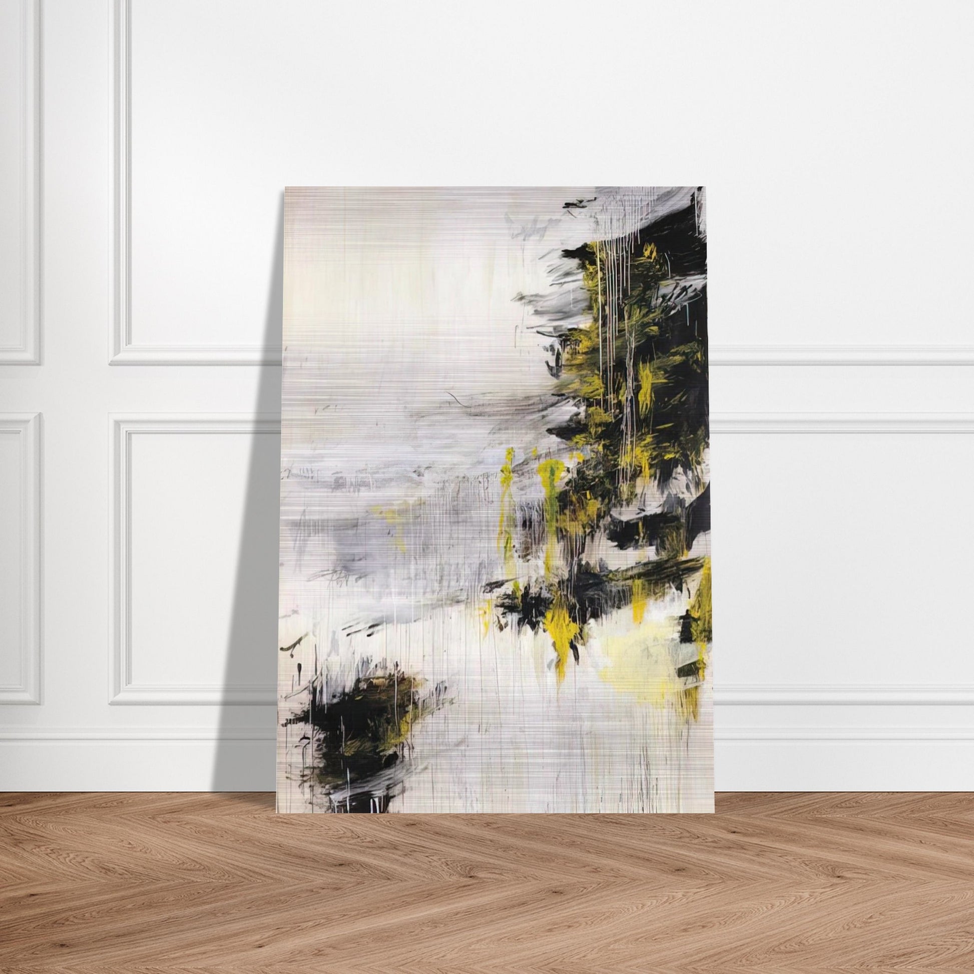 Quattro Stagioni II. Inverno - Cy Twombly Brushed Aluminum Print - 70x100 cm / 28x40 inches | Cy Twombly Aluminum Print | Cy Twombly Prints