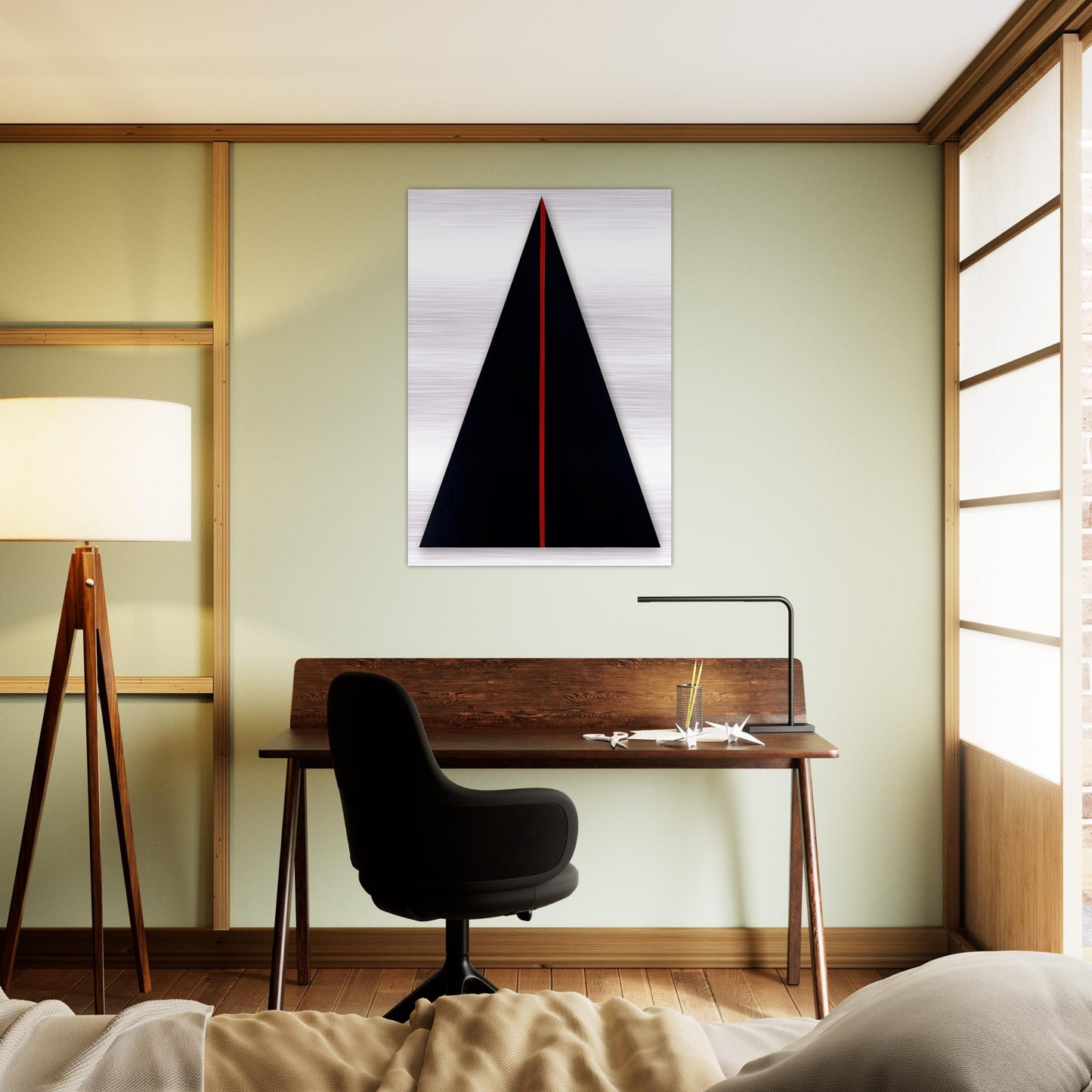Jericho - Barnett Newman Brushed Aluminum Print - 70x100 cm / 28x40 inches | Barnett Newman Aluminum Print | Barnett Newman Prints