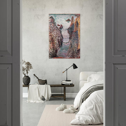 CIFFS BELLE ILE 1897 - Henri Matisse Brushed Aluminum Print - 70x100 cm / 28x40 inches | Henri Matisse Aluminum Print | Henri Matisse Prints