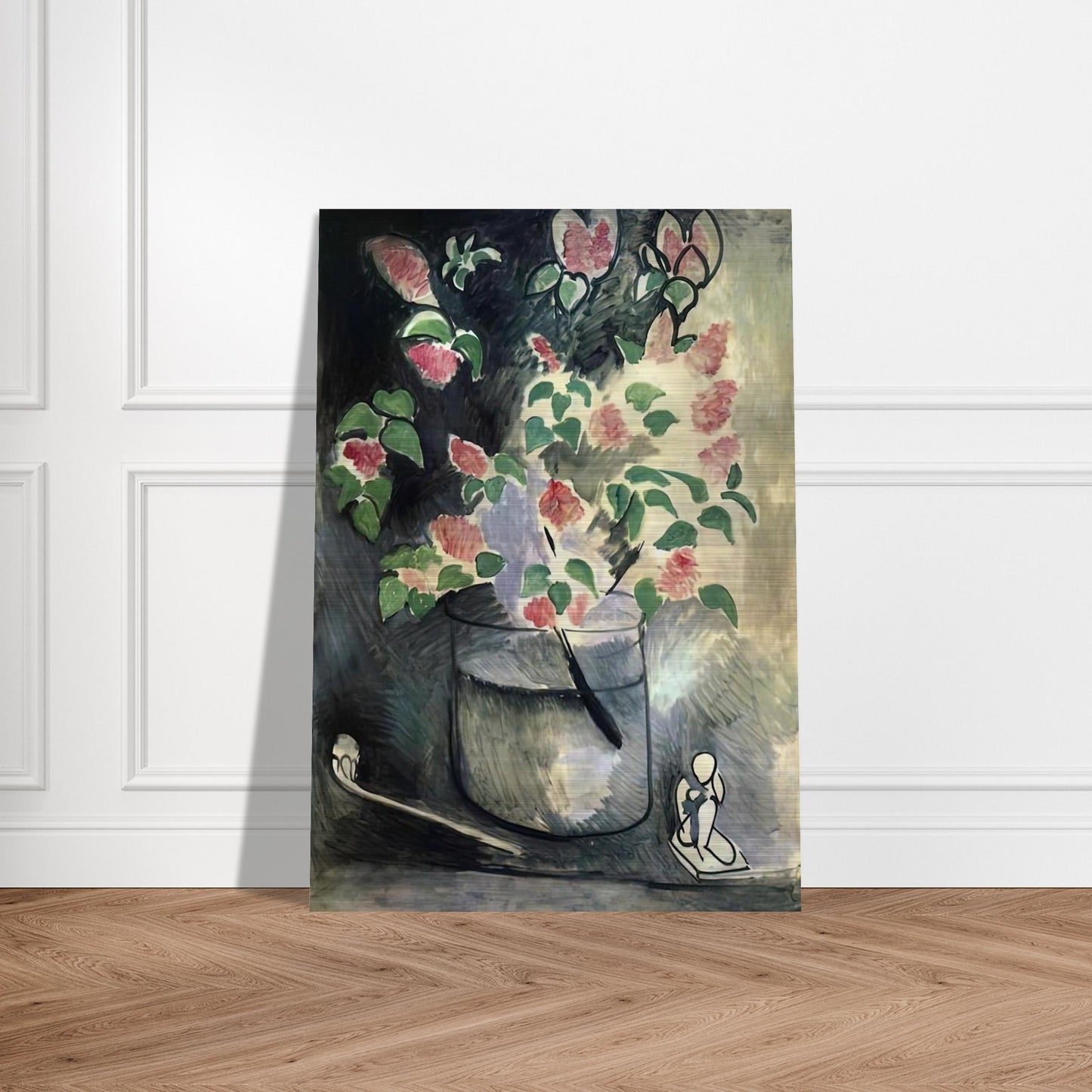 BRANCH OF LILLACS 1914 - Henri Matisse Brushed Aluminum Print - 70x100 cm / 28x40 inches | Henri Matisse Aluminum Print | Henri Matisse Prints