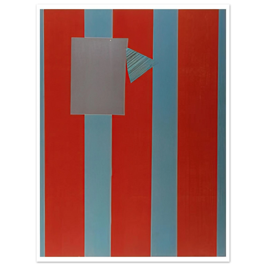 Sam Gilliam - Castle Banner 5  75x100 cm / 30x40inches Fine Art Poster