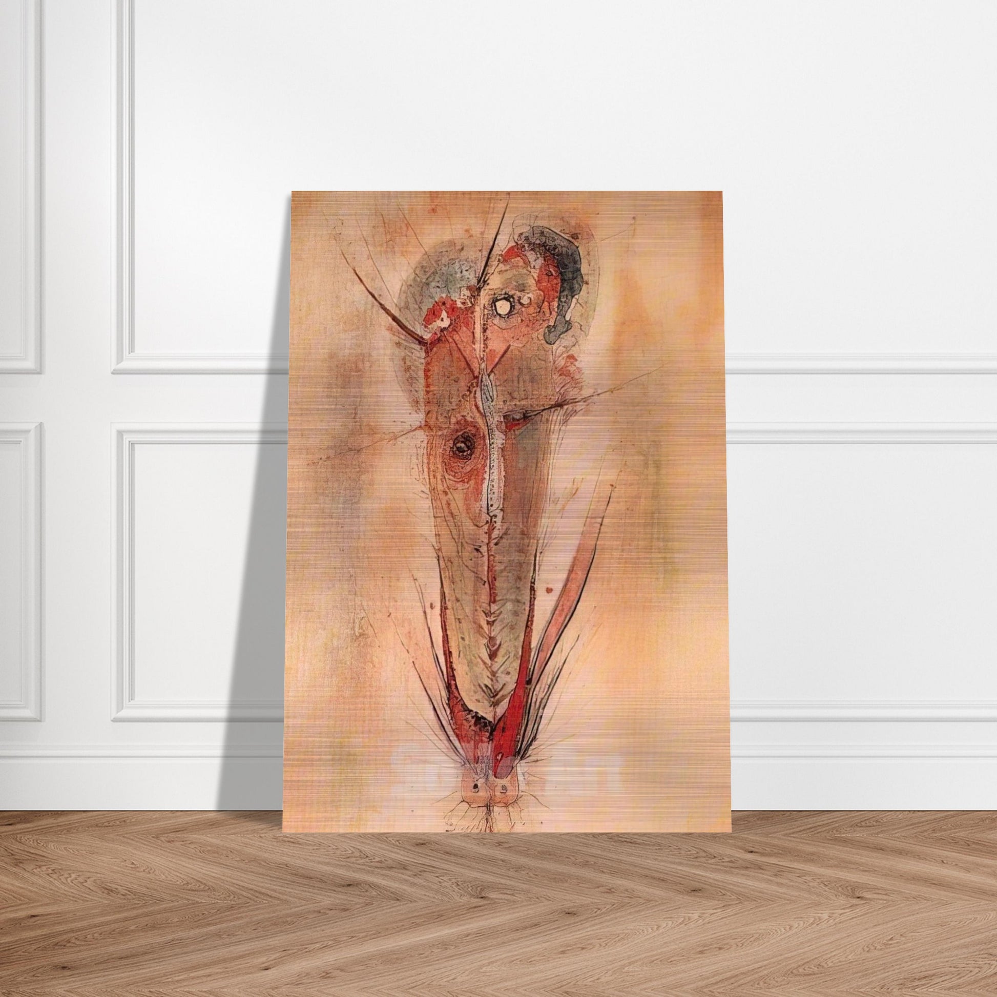 Don Juan - 1944 - Wols Brushed Aluminum Print - 70x100 cm / 28x40 inches | Wols Aluminum Print | Wols Prints