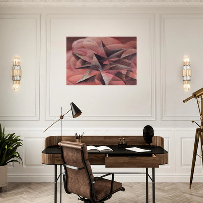 Armonie di forme contrarie - 1935 - Gerardo Dottori Brushed Aluminum Print - 70x100 cm / 28x40 inches | Gerardo Dottori Aluminum Print | Gerardo Dottori Prints