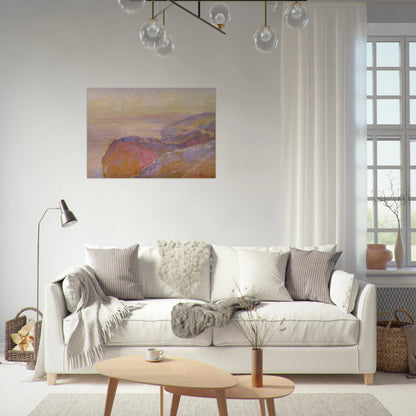 At Val-Saint-Nicolas near Dieppe in the Morning - claude monet Brushed Aluminum Print - 70x100 cm / 28x40 inches | claude monet Aluminum Print | claude monet Prints