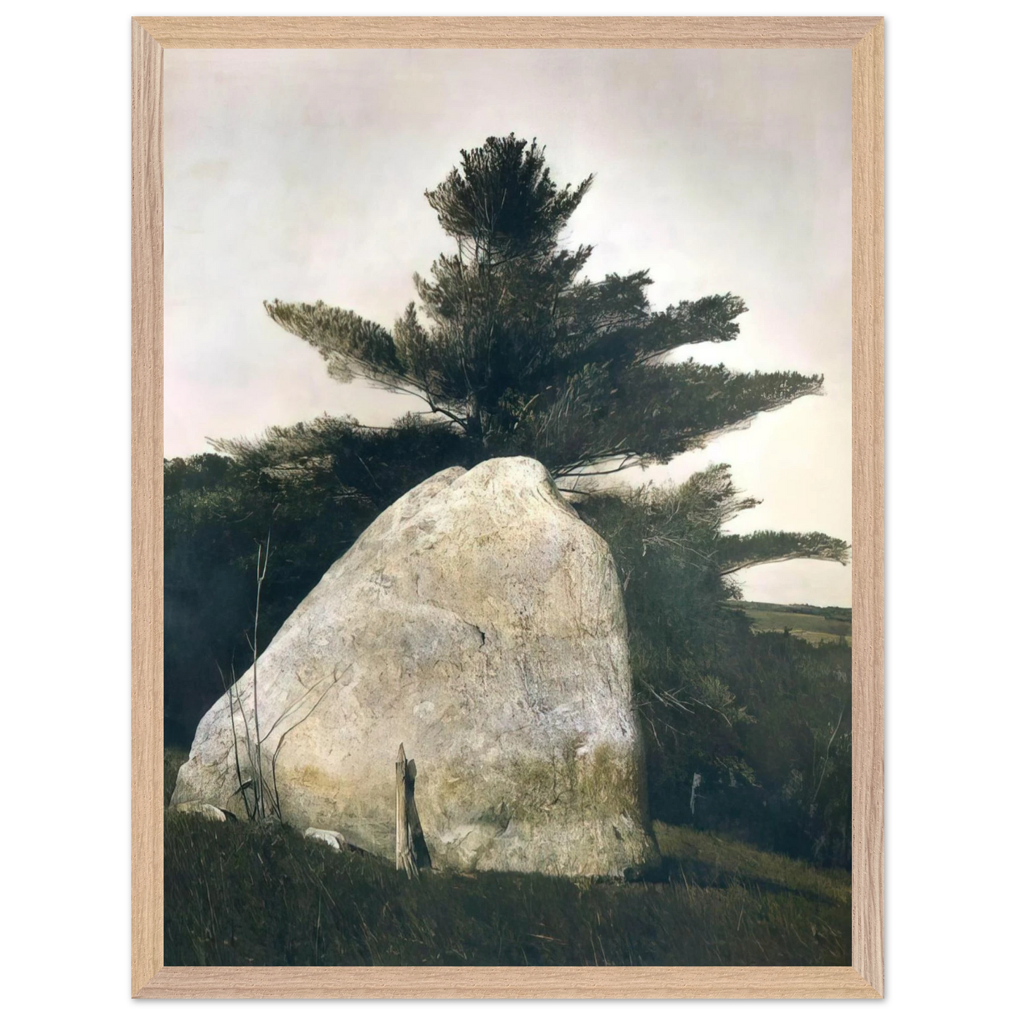 Andrew Wyeth - PENNSYLVANIA LANDSCAPE Wall Art - 30x40 cm / 12x16 inches - Fine Art Poster-canvas - -