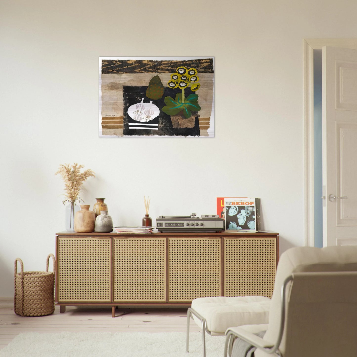 Auricula - 1996 - Mary Fedden Brushed Aluminum Print - 70x100 cm / 28x40 inches | Mary Fedden Aluminum Print | Mary Fedden Prints