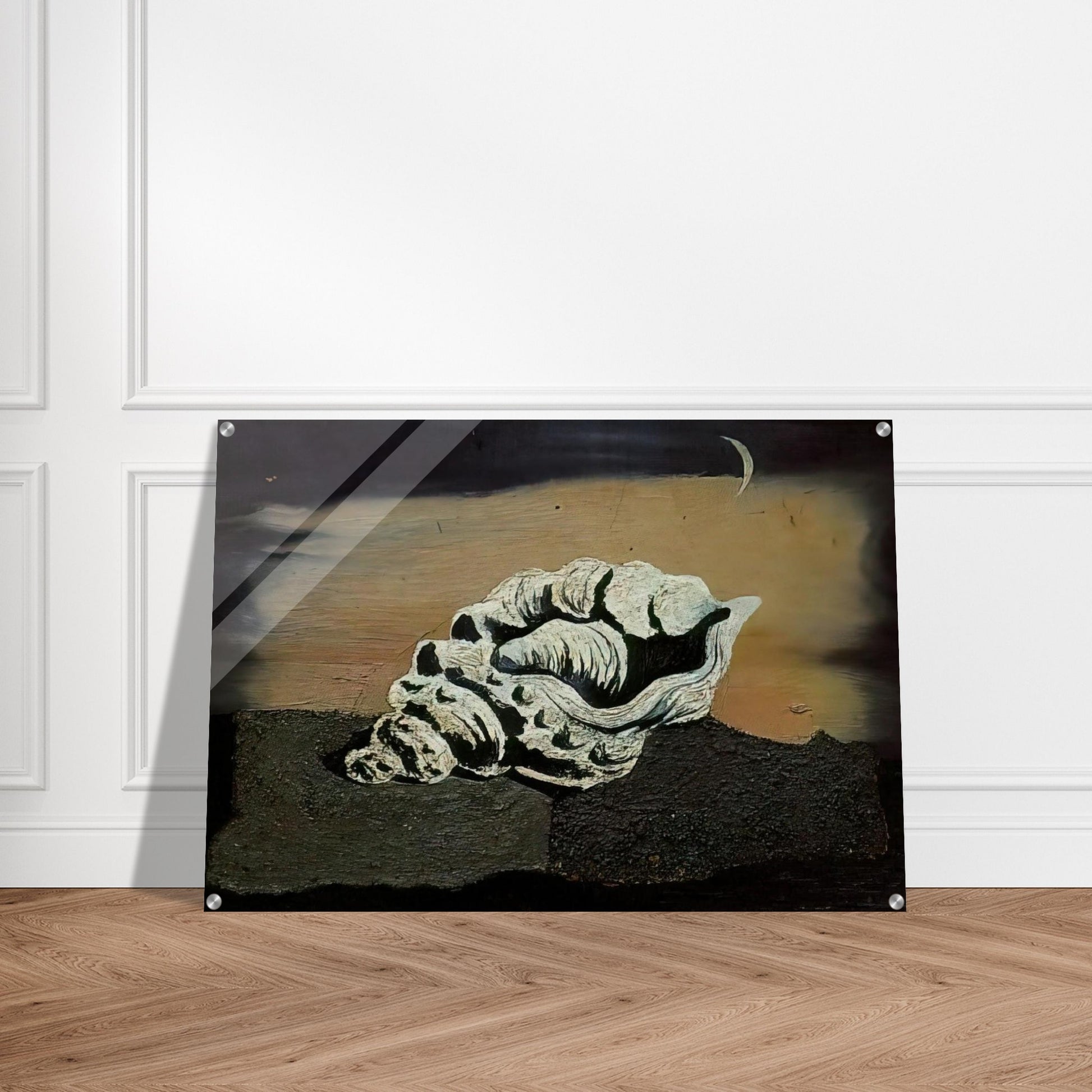 SHELL - Salvador Dali Acrylic Print - 70x100 cm / 28x40″ inches