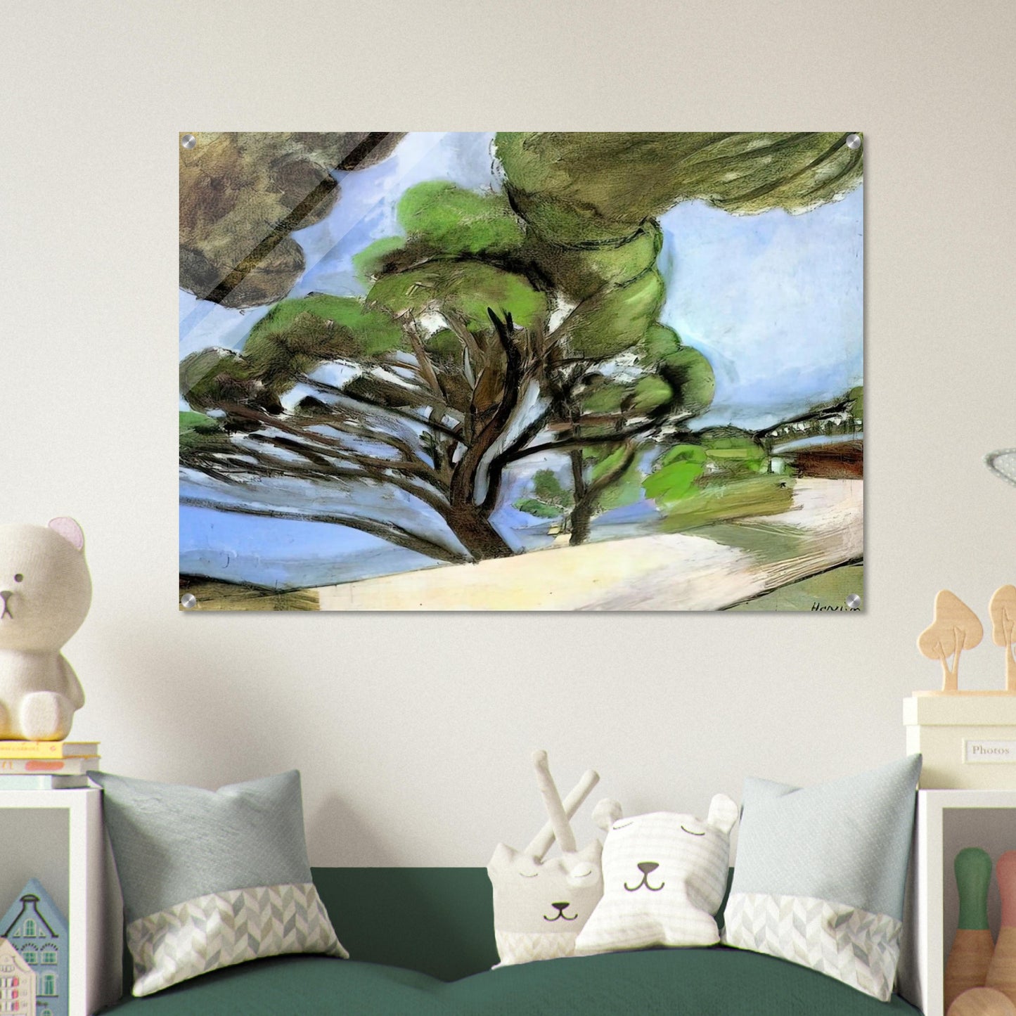 THE LARGE PINE 1926 - Henri Matisse Acrylic Print - 70x100 cm / 28x40″ inches | Henri Matisse Wall Art | Henri Matisse Prints