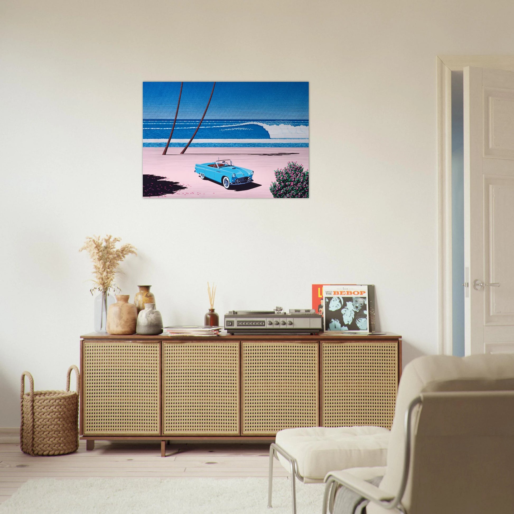 EXHIBITION - Hiroshi Nagai Brushed Aluminum Print - 70x100 cm / 28x40 inches | Hiroshi Nagai Aluminum Print | Hiroshi Nagai Prints