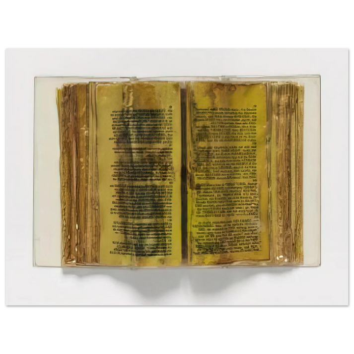 Dieter Roth - Poemetrie - 1970  75x100 cm / 30x40inches Fine Art Poster