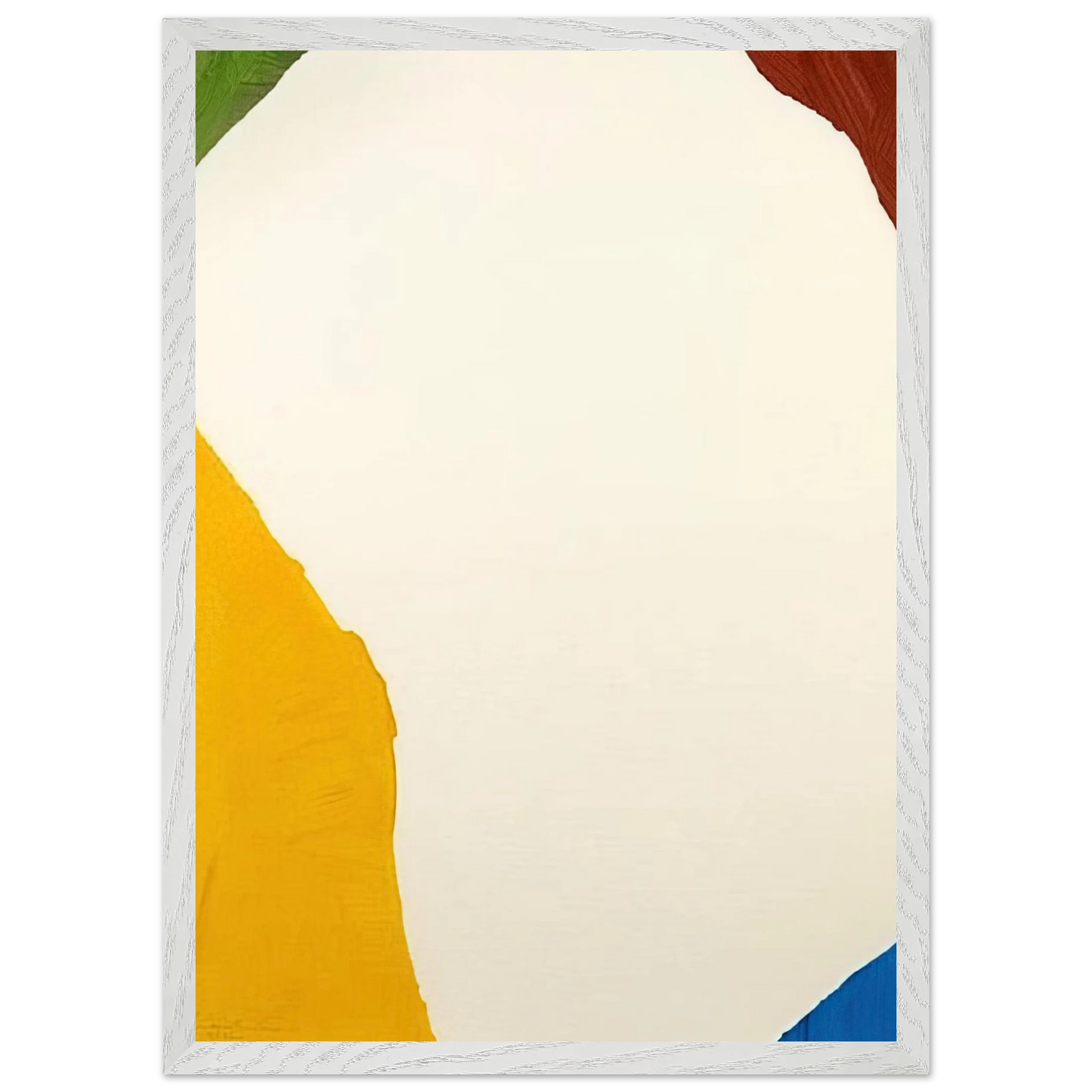 Helen Frankenthaler - Wind Directions - 1970 Wall art - 70x100 cm / 28x40 inches - Premium Wooden Framed Poster With Fine Art Paper-canvas - Wood frame