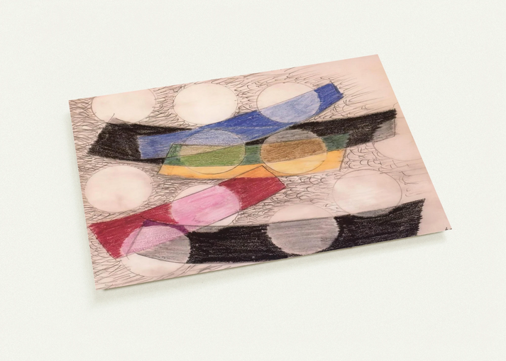 Floating Forms By Laszlo Moholy-Nagy Pack of 10 Post Cards | Laszlo Moholy-Nagy Post Cards | A6 (10.5 x 14.8 cm) - 4.1 x 5.8 inches