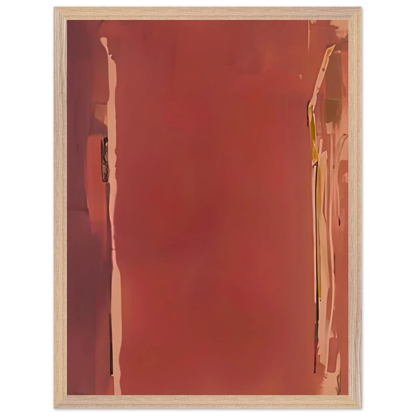 Helen Frankenthaler - Sentry, 1976- Wall Art - 60x80 cm / 24x32 inches - Premium Wooden Framed Poster With Fine Art Paper-canvas - Wood frame