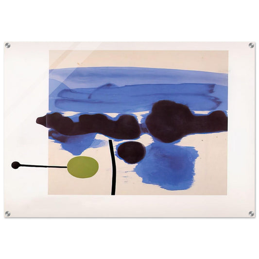 The Passion Flower - 1986 - Victor Pasmore Acrylic Print - 70x100 cm / 28x40″ inches